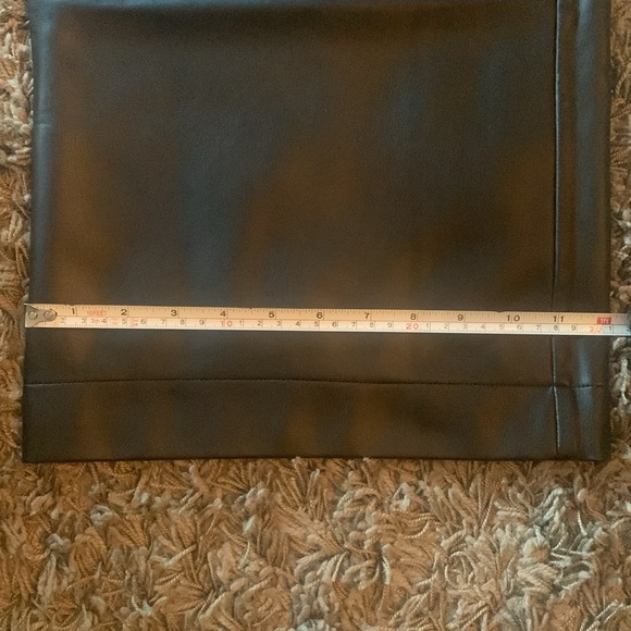 French Connection Crolenda PU Wide Leg Trousers - Picture 9 of 10